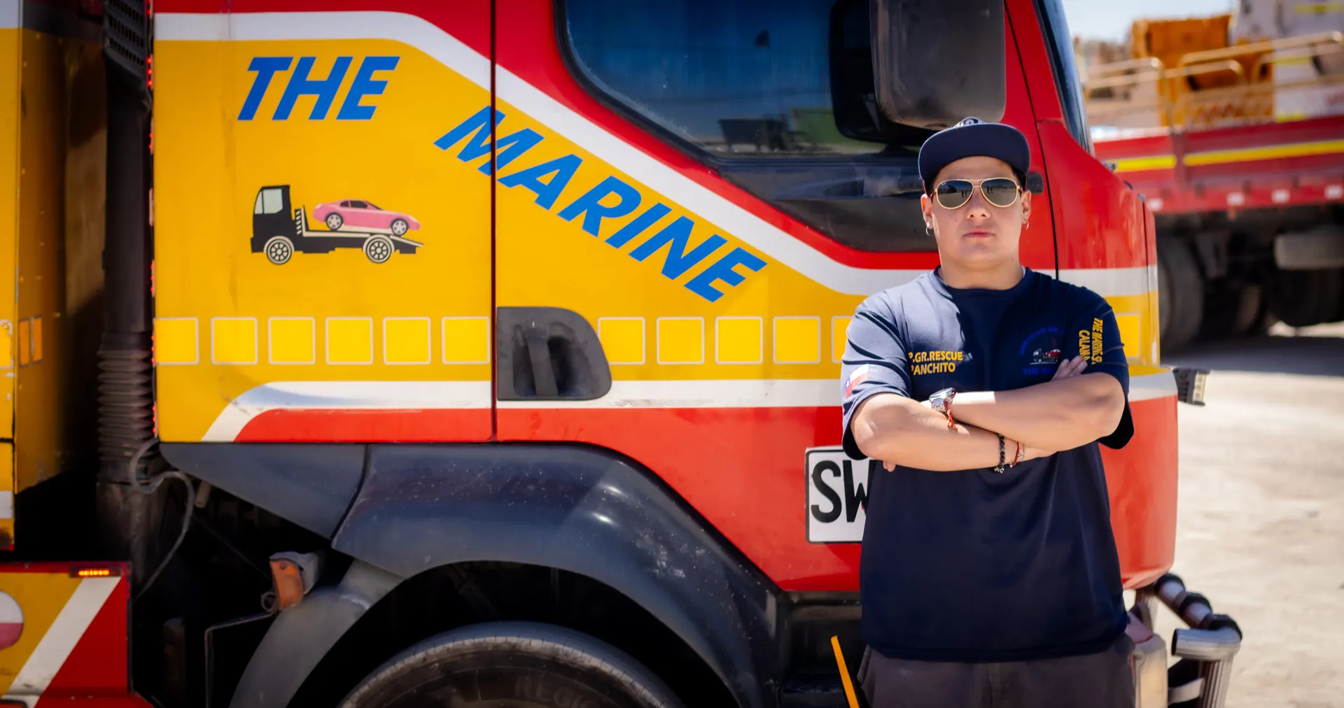 Flota The Marine en operación